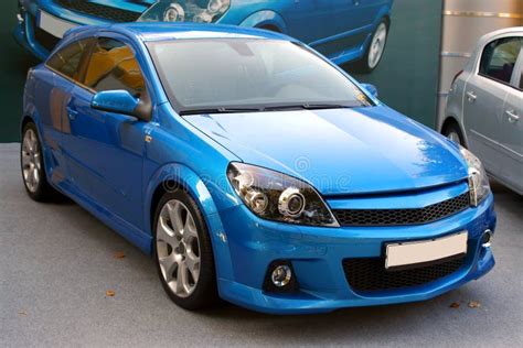 New Blue Car Royalty Free Stock Images - Image: 3519789