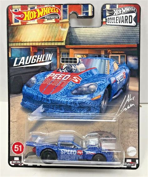 Hot Wheels Boulevard Premium 12 Corvette Z06 Drag Racer Gjt68 Hcr12