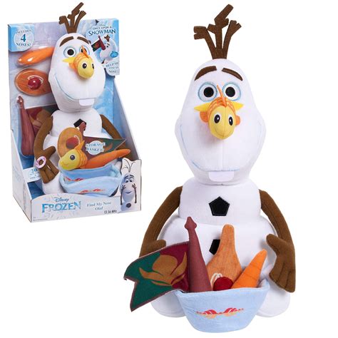 Disney Frozen Find My Nose 14 Olaf Plush Toy