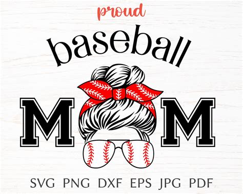 Baseball Mom Svg Mom Life Svg Cut File For Cricut Funny Mom Etsy