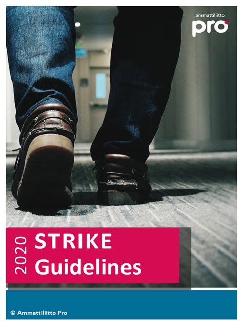 strike guidelines  trade union pro  strike action employment