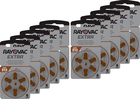 Batterie Per Apparecchi Acustici Rayovac Extra Advanced Con