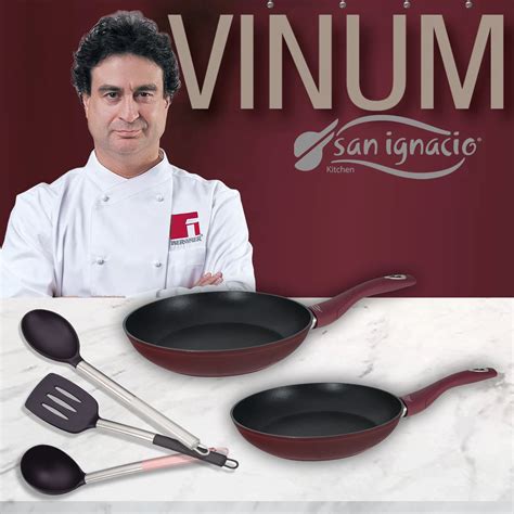 Juego De 2 Sartenes 2024cm En Aluminio Con 3 Utensilios De Cocina