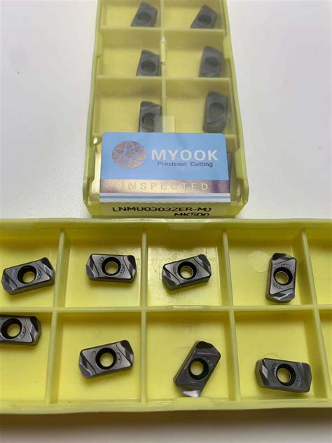 Milling Carbide Insert Lnmu Zer Mj Mk For Steel And Stainless