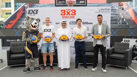 FIBA 3x3 World Tour Abu Dhabi Masters 2023 Unveils New Wilson Game Ball