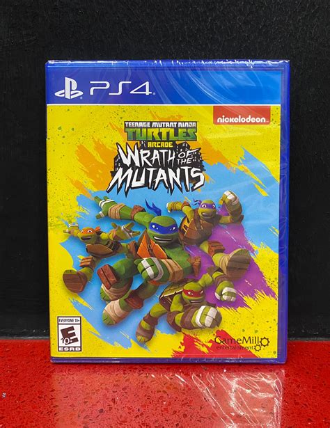 PS4 TMNT Turtles Arcade Wrath of the Mutants – GameStation