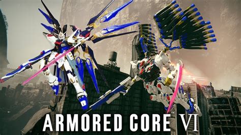 Gundam Strike Freedom Build Armored Core 6 OVERPOWER 60 Missiles