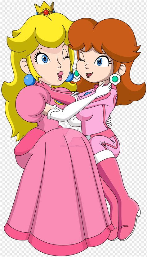 Princess Peach And Daisy In Love