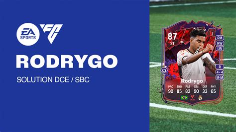 Solution DCE De Rodrygo TrailBlazers Sur FC 24 FUT With Apero