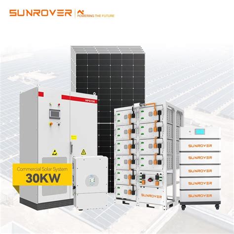 Solar Energy Storage System 30kw 50kw 100kw Hybrid Solar 3 Phase Full