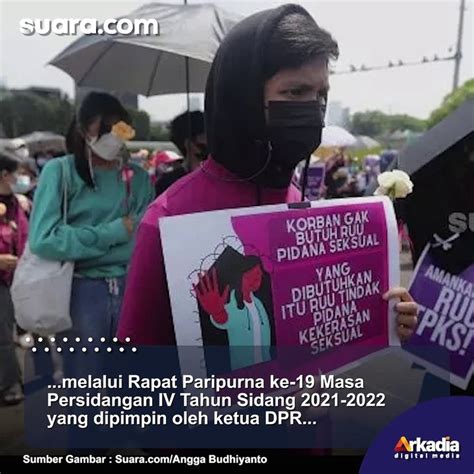 Akhirnya Sah Ini 10 Poin Penting UU TPKS Yang Telah Lama Diperjuangkan