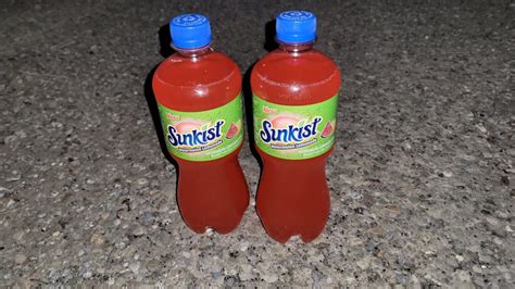 Sunkist Watermelon Lemonade Soda Review Youtube