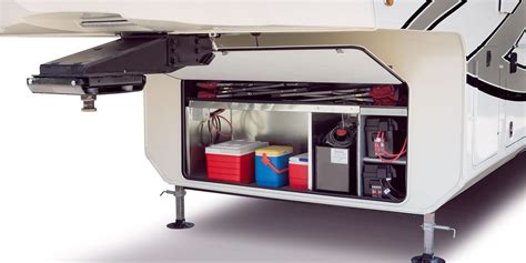 Fifth Wheel Rv Basement Storage Ideas Rv Storage Rv Organization