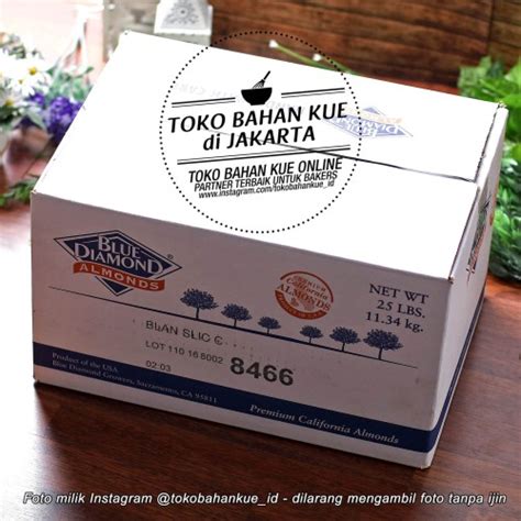 Promo Almond Powder Blue Diamond Kacang Almond Bubuk Usa Kg Import