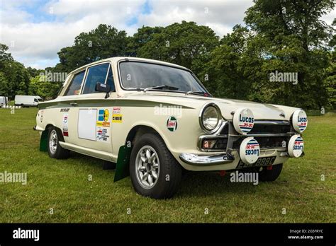 Lotus Mark 1 Ford Cortina Rally Car Burnley Classic Vehicle Show 2021