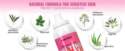 Dolahair Lace Melting And Holding Spray For Glueless Wig Hair Adhesive For Wigs Wig