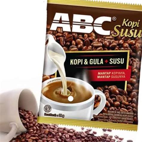 Jual Kopi Abc Susu Sachet 31gr Shopee Indonesia