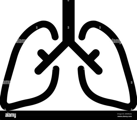 Lungs Icon Stock Illustration Design Stock Vector Image And Art Alamy