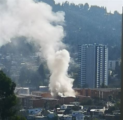 Incendio Estructural Afecta A Dos Departamentos En Vi A Del Mar