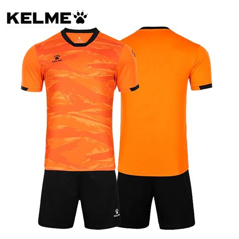 Kelme Football Team Uniforms Breathable Training Clothing Summer