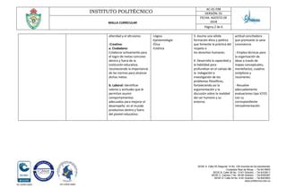 Malla Curricular De Filosofia Docx