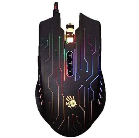 Bloody Q81 Neon X Glide Gaming Mouse - Startech Store