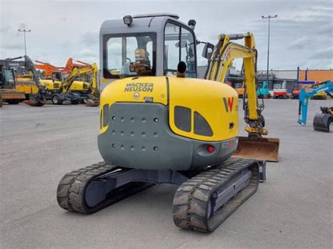 2017 Wacker Neuson EZ53 Engcon 2 Buckets GreaseWacker Neuson EZ53