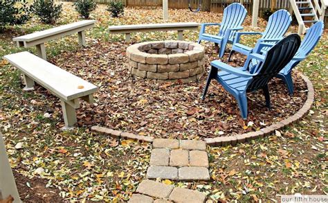 Diy Backyard Campfire Fire Pit Our Fifth House Backyard Campfire