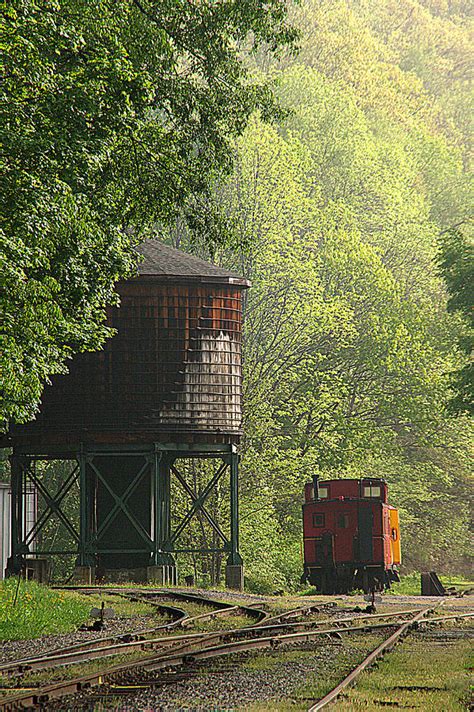 Old Caboose at Cass Scenic Railroad Photograph by Cynthia Sperko - Fine ...