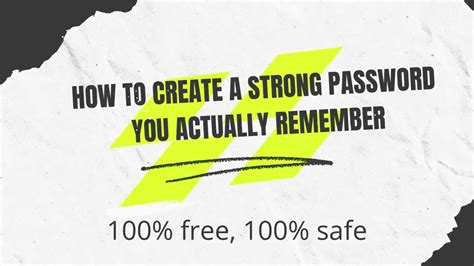 🛡️ How To Create A Very Strong Password You Actually Remember In Seconds With Onpassword One🛡️