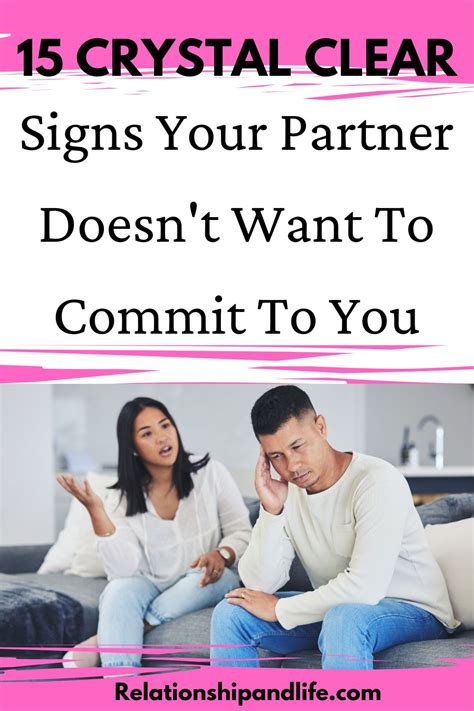 signs  commitment issues    deal   relationship