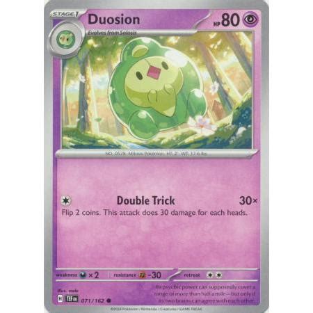 EN TEF 071 162 Duosion Common SV05 Temporal Forces Pokemon