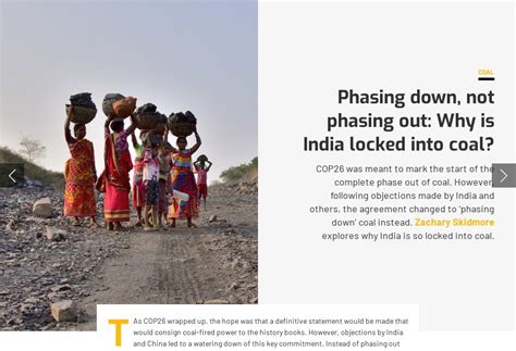 Phasing Down Not Phasing Out Why Is India Locked Into Coal Mine Issue 112 January 2022