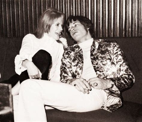 Marianne Faithfull and Mick Jagger: 37 Vintage Pictures of the ...