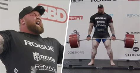 The Mountain From Game Of Thrones Deadlifts 501kg Breaks World Record