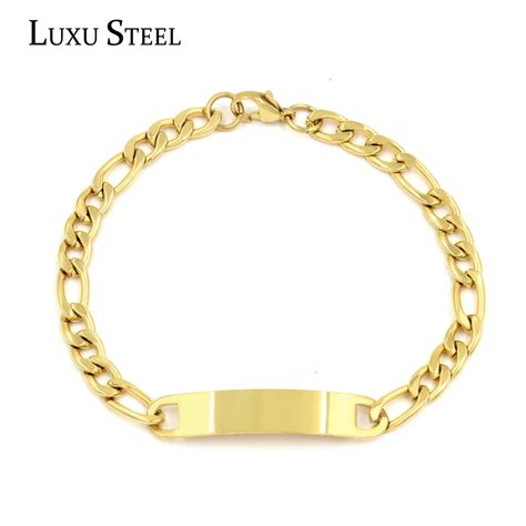 Luxusteel Bransoletka M Ska Stal Nierdzewna Z Oty Kolor Kuba Ski Link