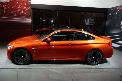 2014 Paris Motor Show Bmw M4 Coupe In Sakhir Orange