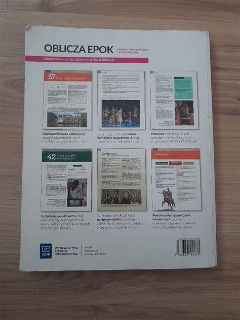 Podręcznik język polski oblicza epok 1 2 Malanów OLX pl