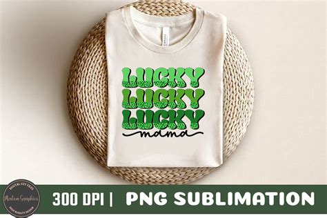 Lucky Mama Png Sublimation Graphic By Moslem Graphics · Creative Fabrica