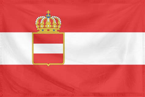 Rippled Flag Austria (Archduchy) State 1789-1918 by History-Explorer on ...