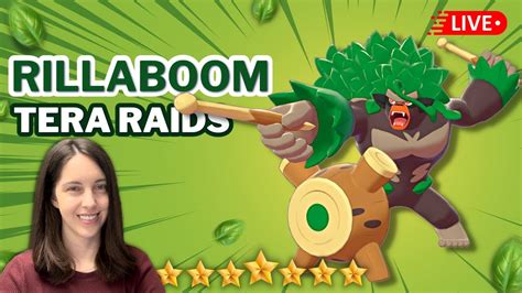 Rillaboom Star Tera Raids With Viewers Pokemon Scarlet And Violet