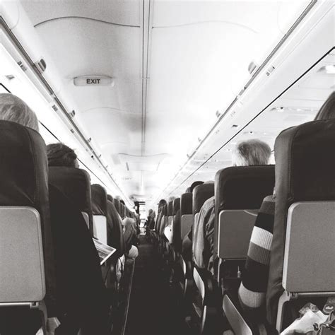 Premium Photo | Plane interior