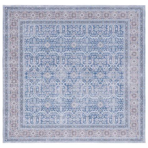 Safavieh Tucson Blue Rust Ft X Ft Machine Washable Border