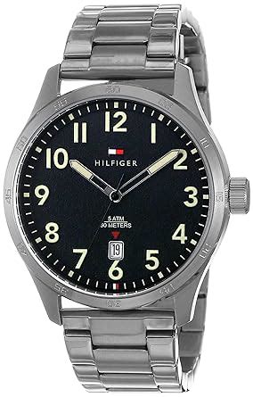 Buy Tommy Hilfiger Analog Black Dial Men S Watch TH1710594W At Amazon In