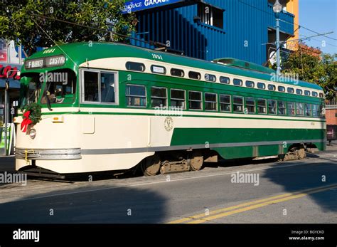 PCC streetcar, Fisherman's Wharf, San Francisco, California, USA Stock ...