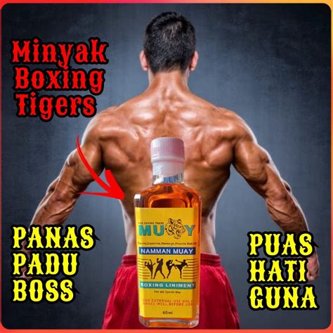 🔥ready Stock🔥 Minyak Tomoi Massage Oil 60ml Namman Muay Thai Boxing Oil