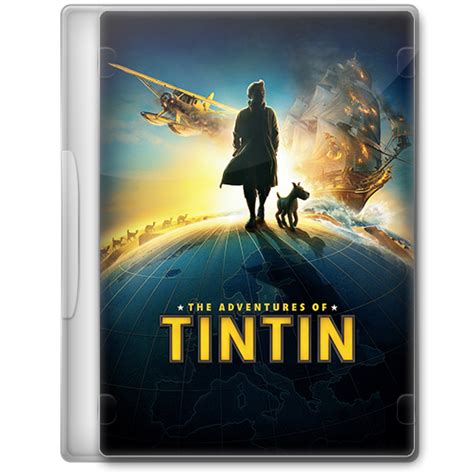 The Adventures Of Tintin 2011 Movie Dvd Icon By A Jaded Smithy On