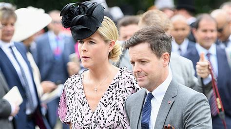 Declan Donnelly holds hands with pregnant wife Ali Astall at Royal Ascot | HELLO!