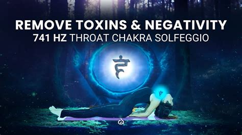 Remove Toxins Negativity 741 Hz Healing Frequency Throat Chakra