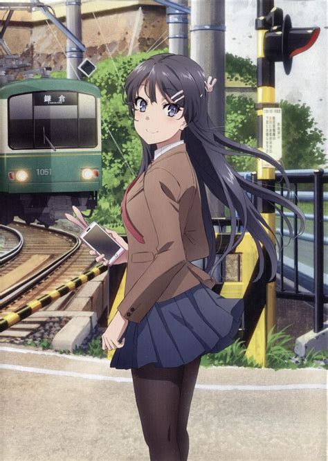 Sakurajima Mai Seishun Buta Yarou Series Image By Cloverworks